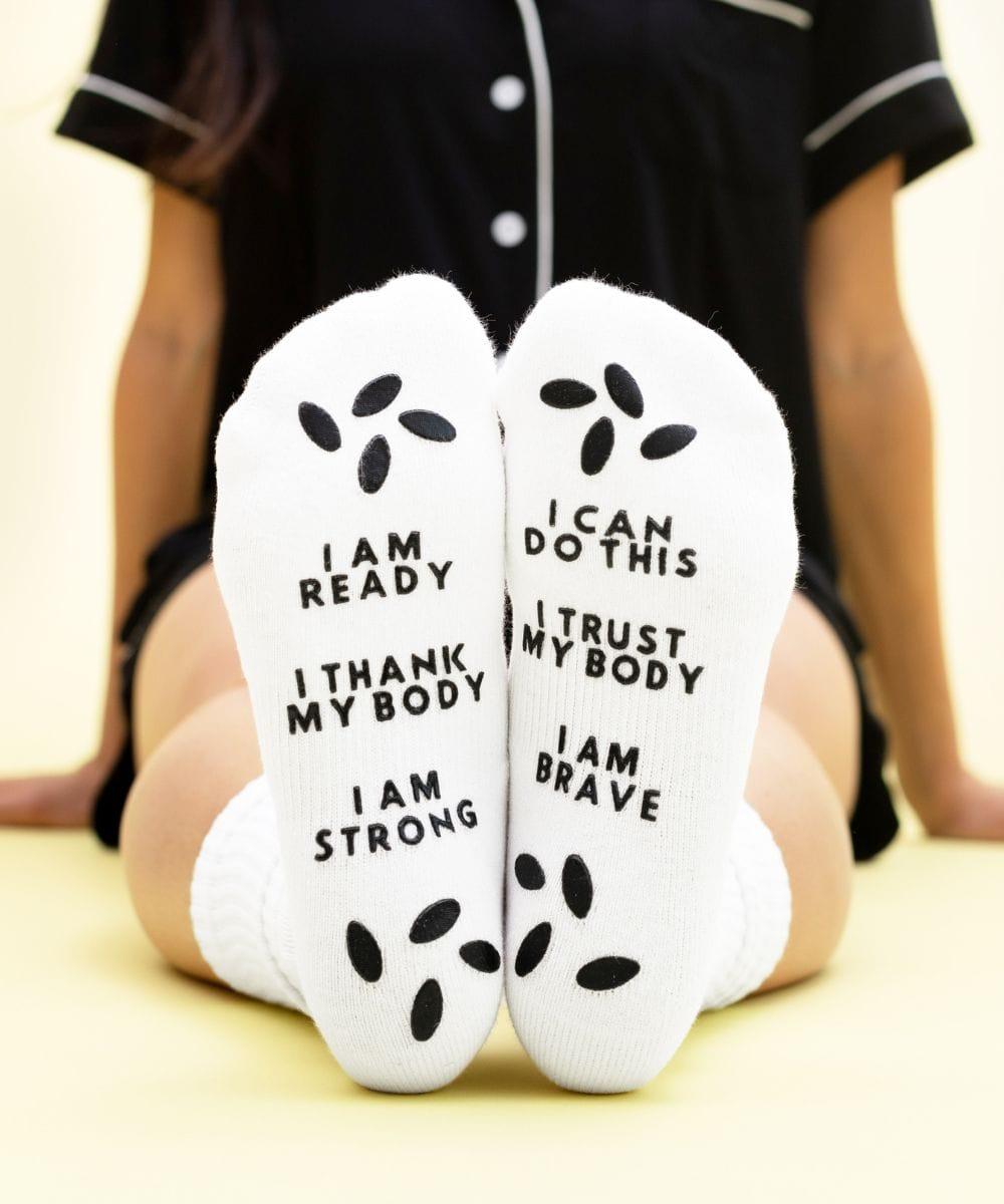 Birthing Affirmation Hospital Socks-0