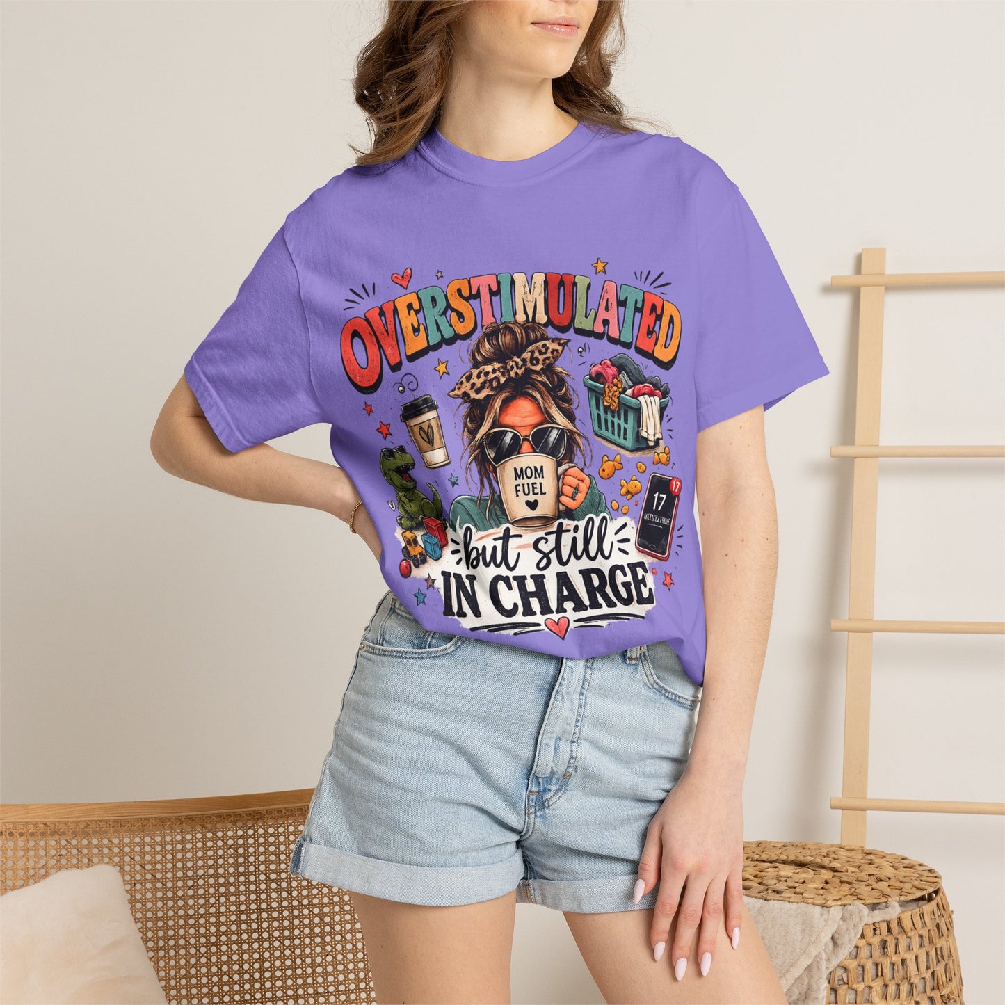 Overstimulated But Still In Charge T-Shirt